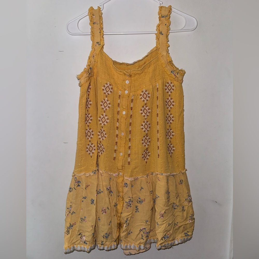 Miss Me Mustard Textured Blouse